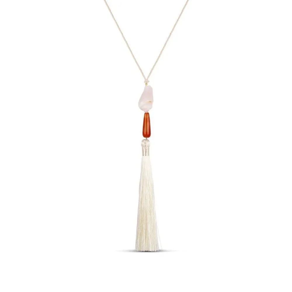 Rosie Necklace White
